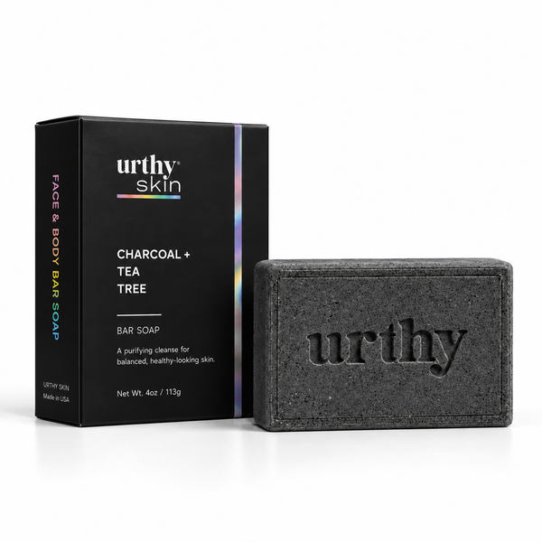 Charcoal Tea Tree Face & Body Bar Soap