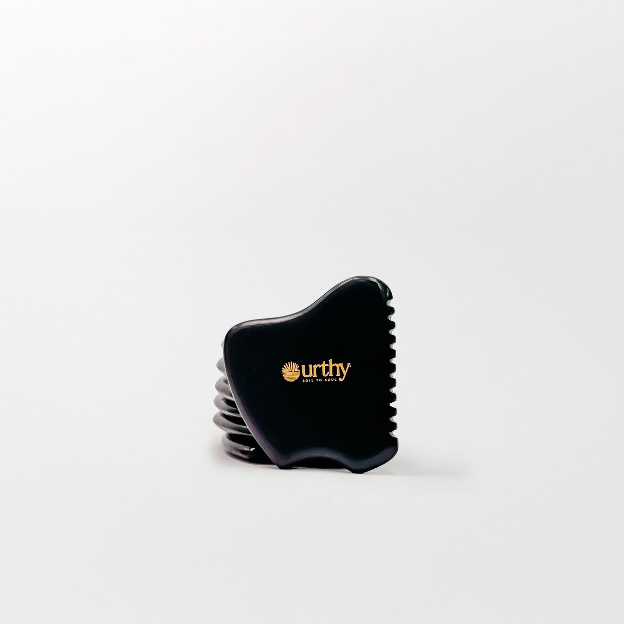 Gua Sha Black Bian Stone Facial Tool