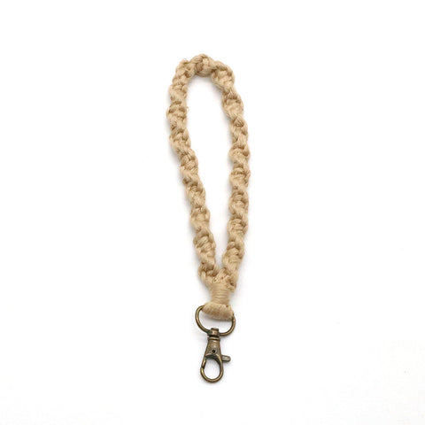 Tan Keychain