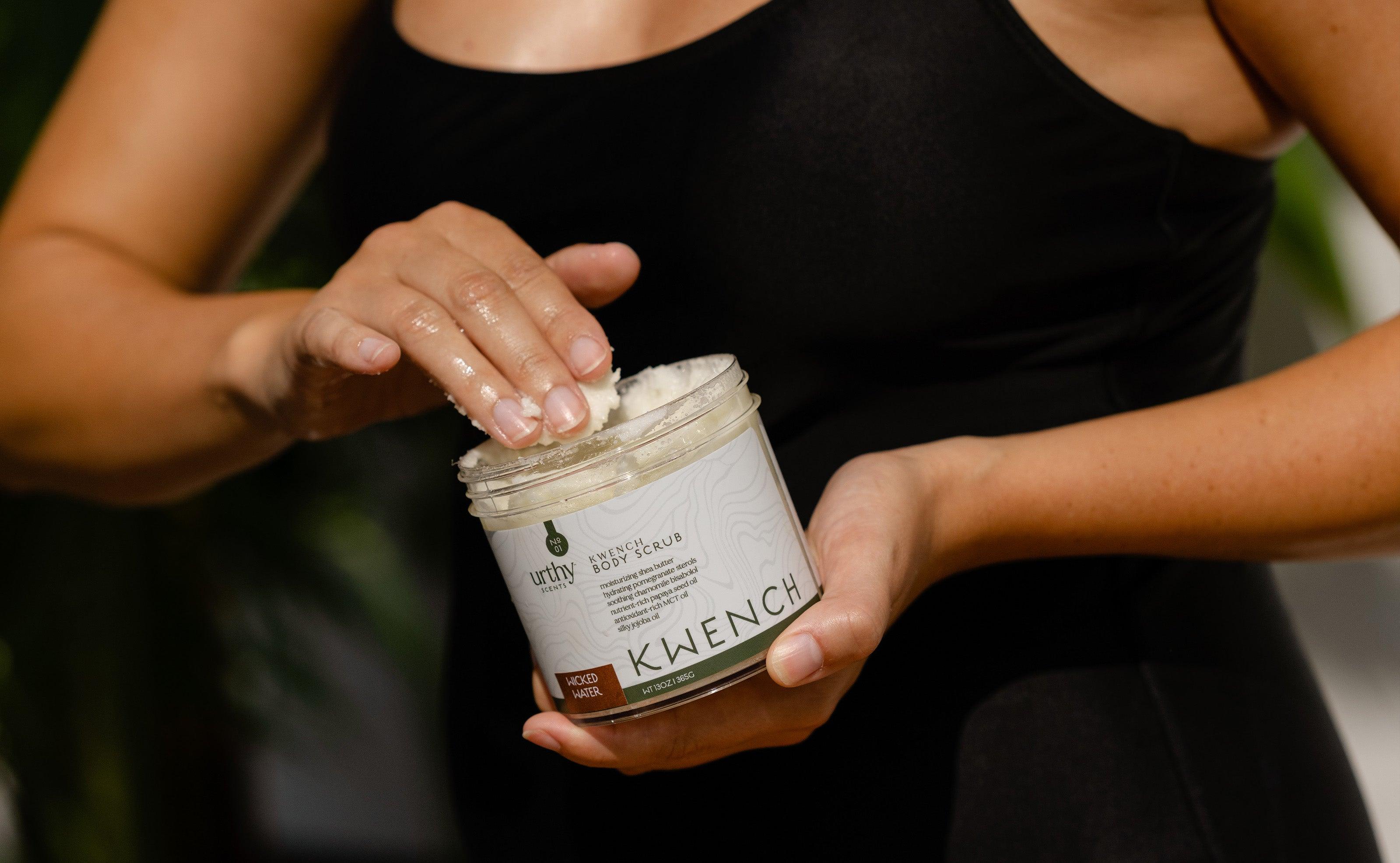 KWENCH Body Sugar Scrub – Urthy Scents
