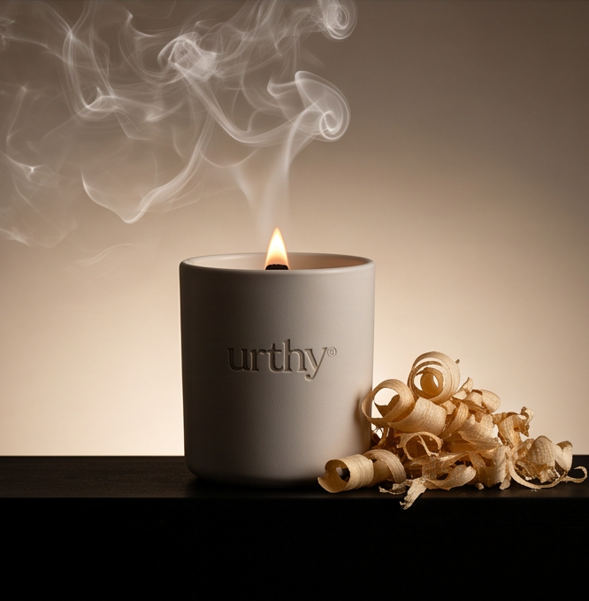 Holiday Signature Candles — Cabin Embers — by Urthy