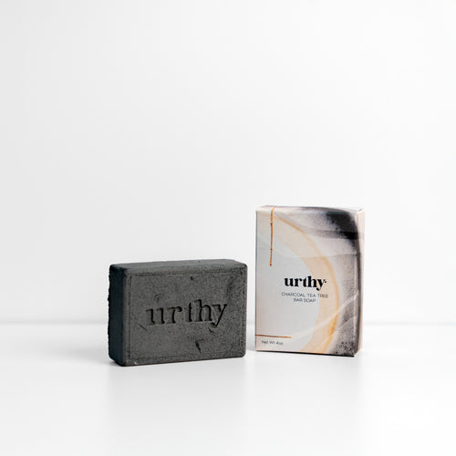 Charcoal Tea Tree Face & Body Bar Soap