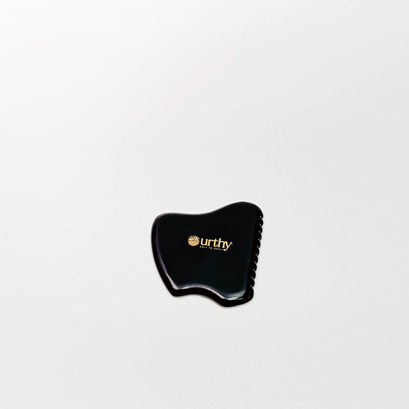 Gua Sha Black Bian Stone Facial Tool