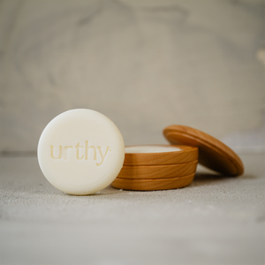 Body Balm Bar & Wood Bowl