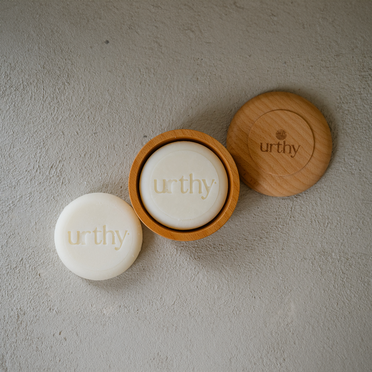 Body Balm Bar & Wood Bowl