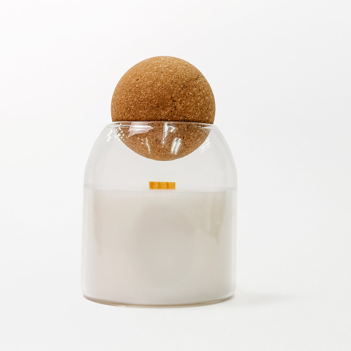 Holiday Cork Glass Candles