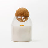 Holiday Cork Glass Candles