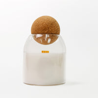 Holiday Cork Glass Candles