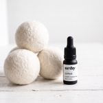 Scent Your Laundry Kit — wool dryer balls with Urthy laundry fragrance oil